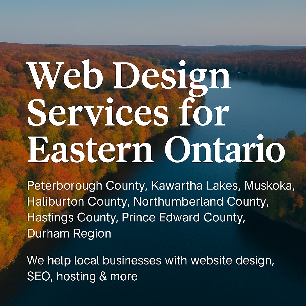 Web Design Services for Eastern Ontario